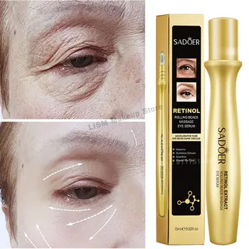 רטינול נשים קרם עיניים לעיסוי Emulsionen להסיר את שקיות עיניים נפיחות עיגולים כהים מסיר הלבנת לחות העיניים טיפוח העור