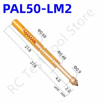 100PCS PAL50-LM2 אביב הבדיקה PAL50-LM מבחן סיכה כלי 27.8 מ 