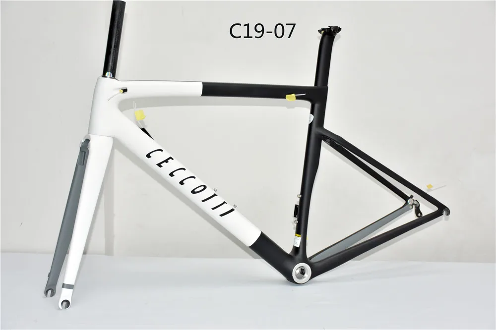2023 רים בלם פחמן כביש אופניים מסגרת העליון T1000 רכיבה על אופניים אופני אור Aero מירוץ מסגרות משלוח מהיר על מכירת V בלם מסגרת