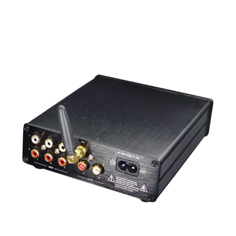 Lusya HiFi אודיו PGA2310/2311 שליטה מרחוק Preamplifier Preamp Bluetooth 5.0 Multi-channel Input בחירת מתג