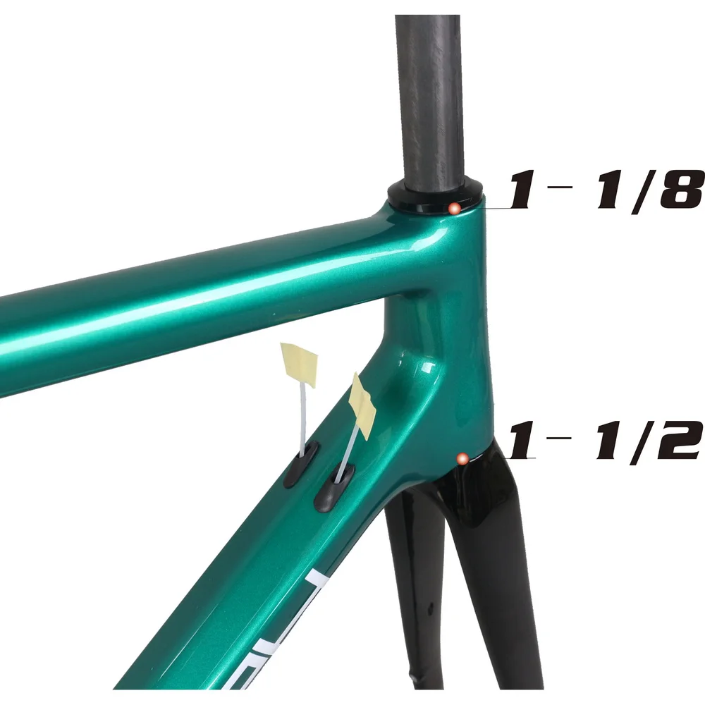 Superlight דיסק בלם טיפוס אופני כביש מסגרת FM619 צבע מותאם אישית סיבי פחמן T1000 BB86 התחתון