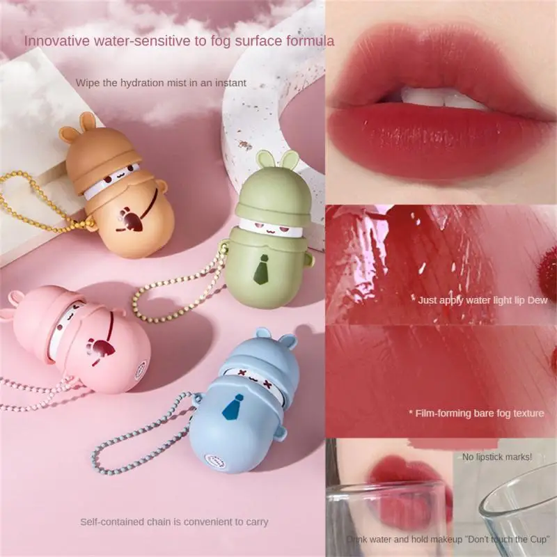 VGN קטיפה מט שפתון נוזלי ליפ גלוס קוסמטיים קלים מראה שפתיים זיגוג קיימא עמיד למים שפתיים גוון איפור לנשים