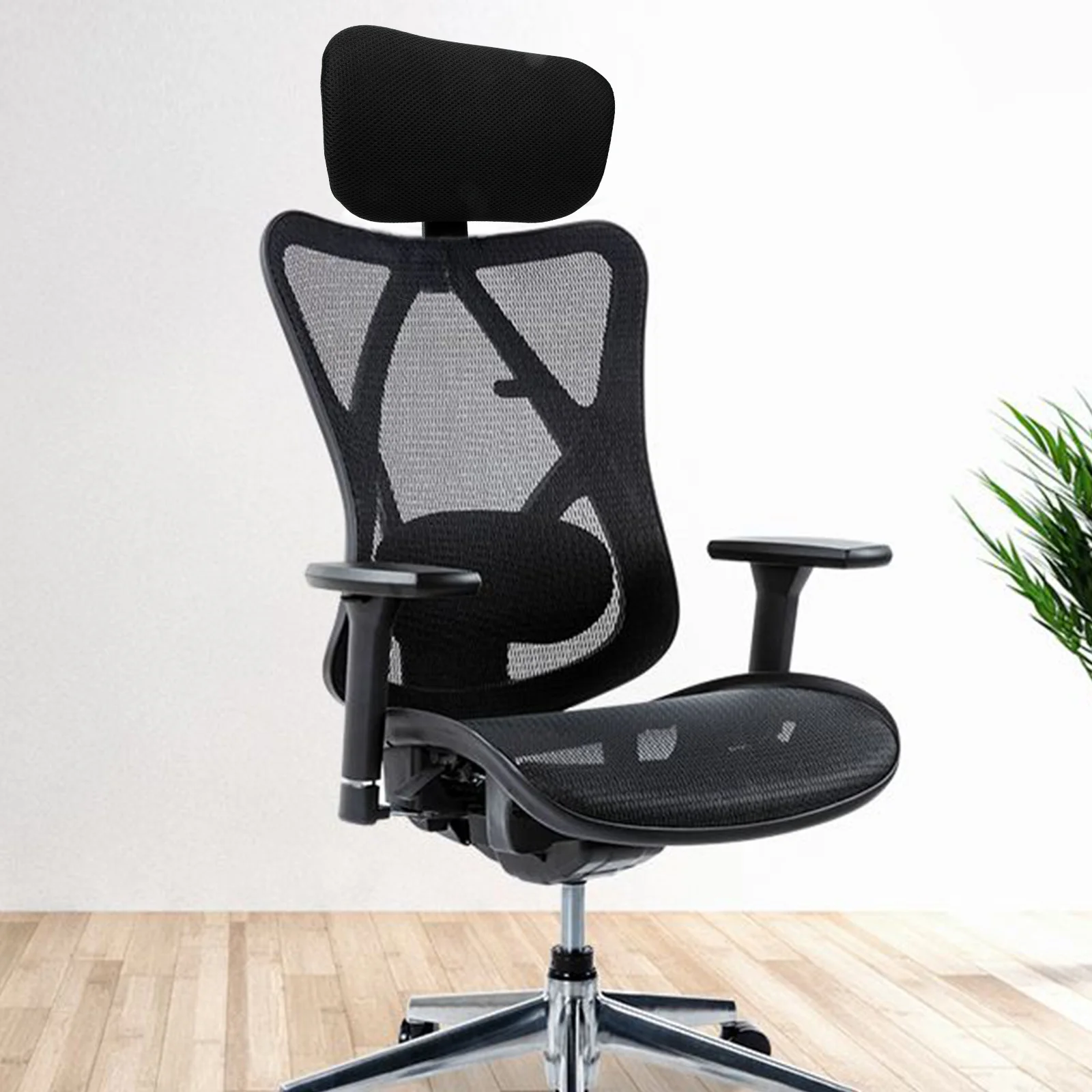 הכסא המסתובב עובד הראש מחשב כרית משענת הראש הרם הצוואר הגנה משענות הראש השיפוץ, מתכוונן