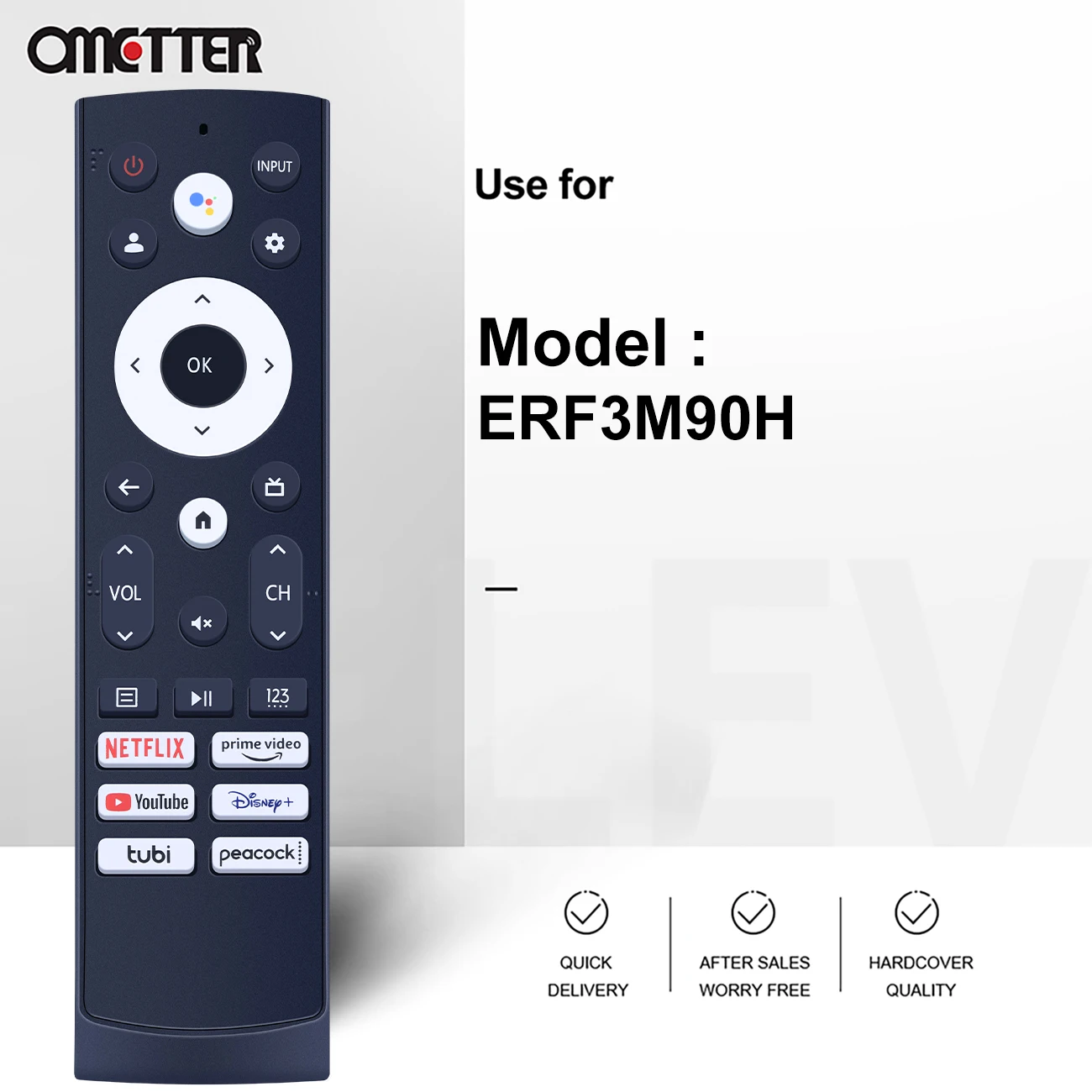 חדש מקורי ERF3M90H ERF3S90H הקול שליטה מרחוק על Hisense Smart TV 299843 עם נטפליקס
