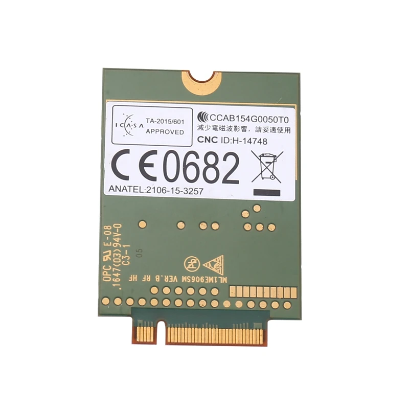 לפתוח ME906S-158 כרטיס פס רחב נייד 4G LTE / HPSA+פס רחב למכשירים ניידים WWAN מודול B1, B2, B3, B5 אוניברסלי