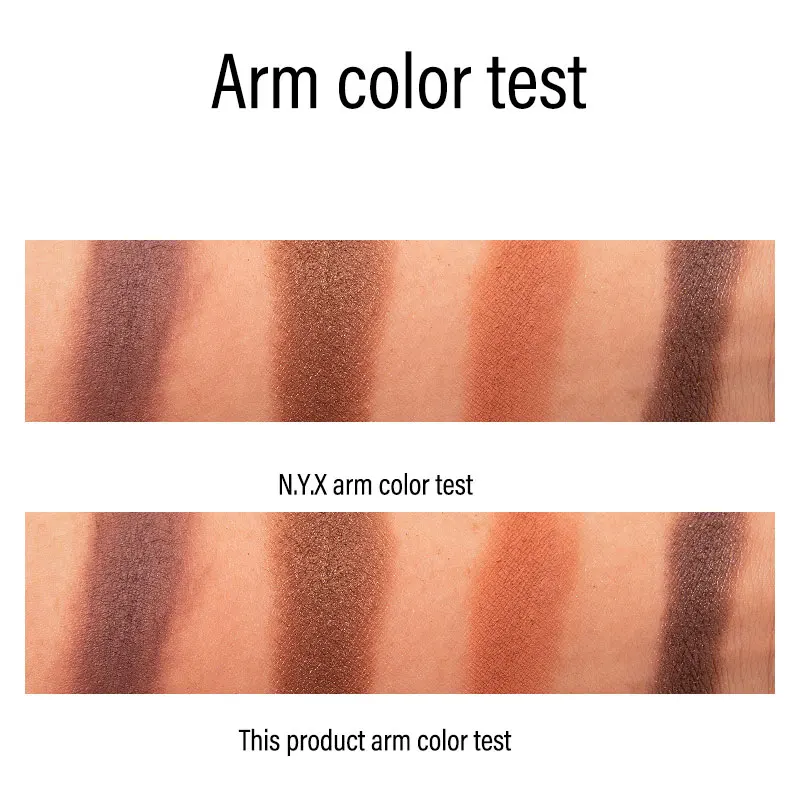 16 צבעים מט שימר Eyeshadow Palette עמיד למים לטווח ארוך צללית פיגמנט עבור נשים מבריקות עיניים איפור Comestic כלים