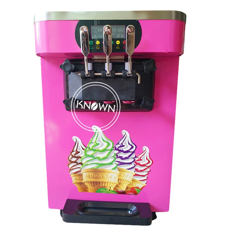 2019 הפופולריים באיכות גבוהה 220V שולחן מיידית גלידה לחמניות מכונת גלידה מכונת גלידה אמריקאית