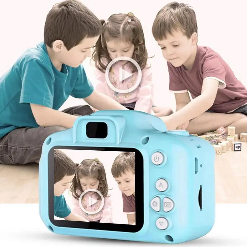 ילדים מצלמה צעצוע חמוד ספורט מצלמה עם משחקים מיני ילדים פעוטות בנות צעצוע מצלמה ילדים מצלמת וידאו לילדים Selfie המצלמה צעצועים