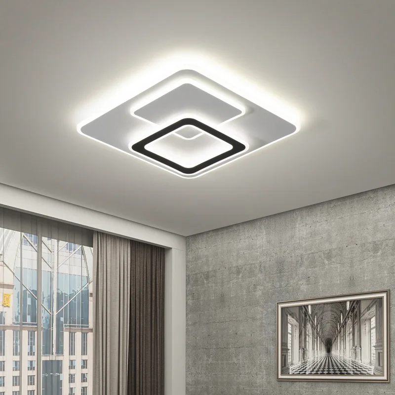 השנה החדשה 2023 מודרני פשוט פופולרי LED מנורת תקרה שילוב הסלון לאולם השינה ללמוד כל הבית חבילת תאורה