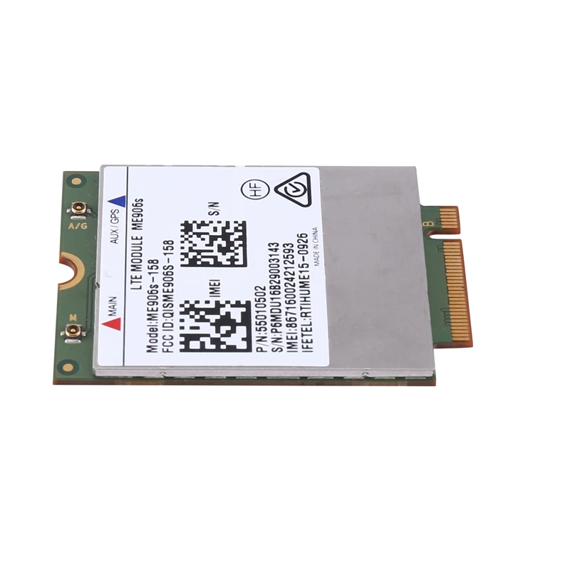 לפתוח ME906S-158 כרטיס פס רחב נייד 4G LTE / HPSA+פס רחב למכשירים ניידים WWAN מודול B1, B2, B3, B5 אוניברסלי