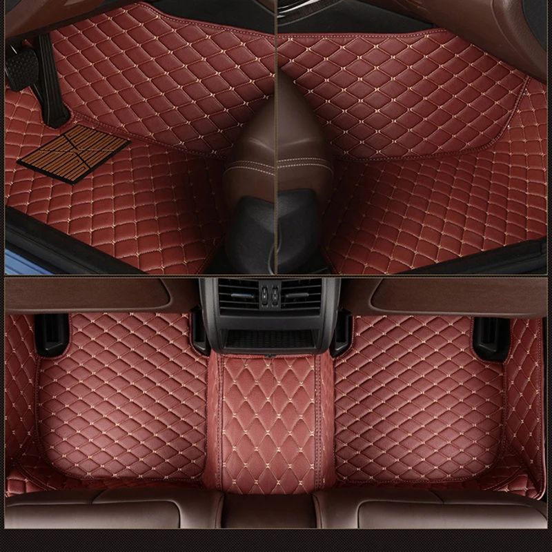 מכונית אישית שטיח הרצפה עבור מרצדס C Class AMG 2 דלתות 2015-2019 שנה אביזרי רכב פרטים בפנים השטיח