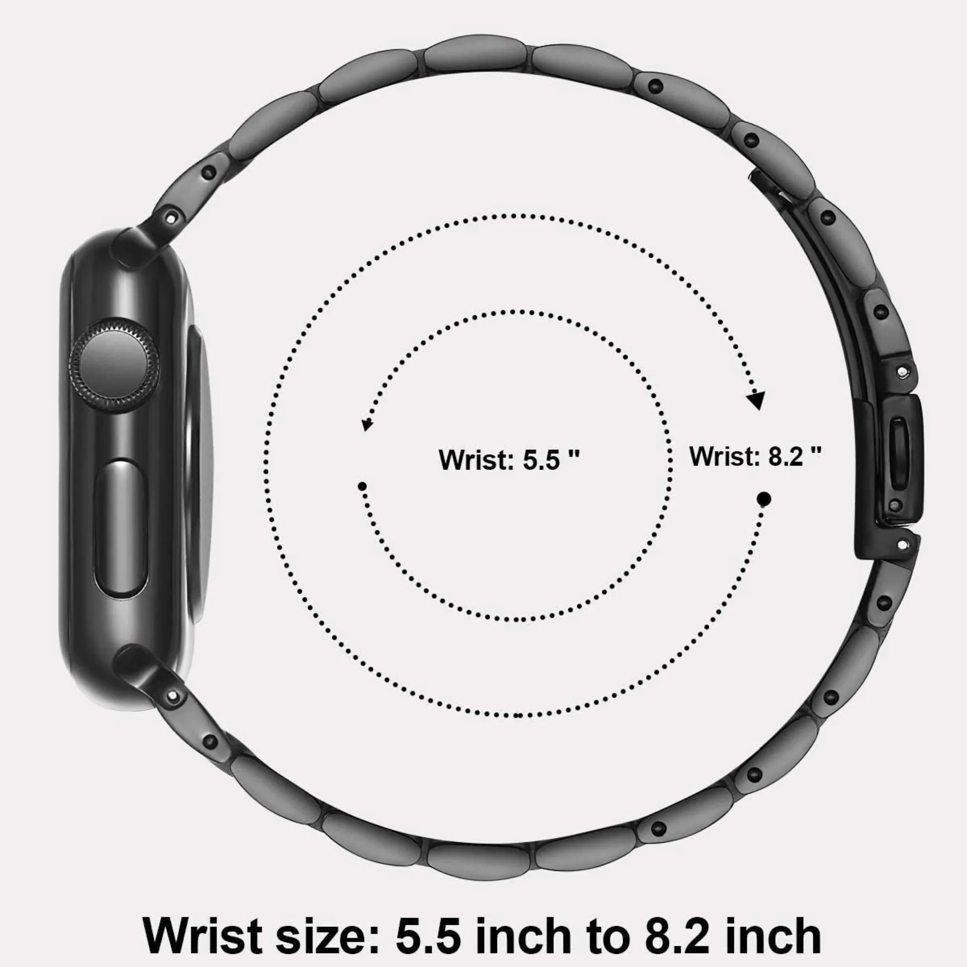 פלדת אל-חלד רצועת מתכת עבור אפל שעונים 44mm 42mm הלהקה Smartwatch אולטרה דק הקישור החגורה צמיד iWatch סדרה 6 SE 5 4
