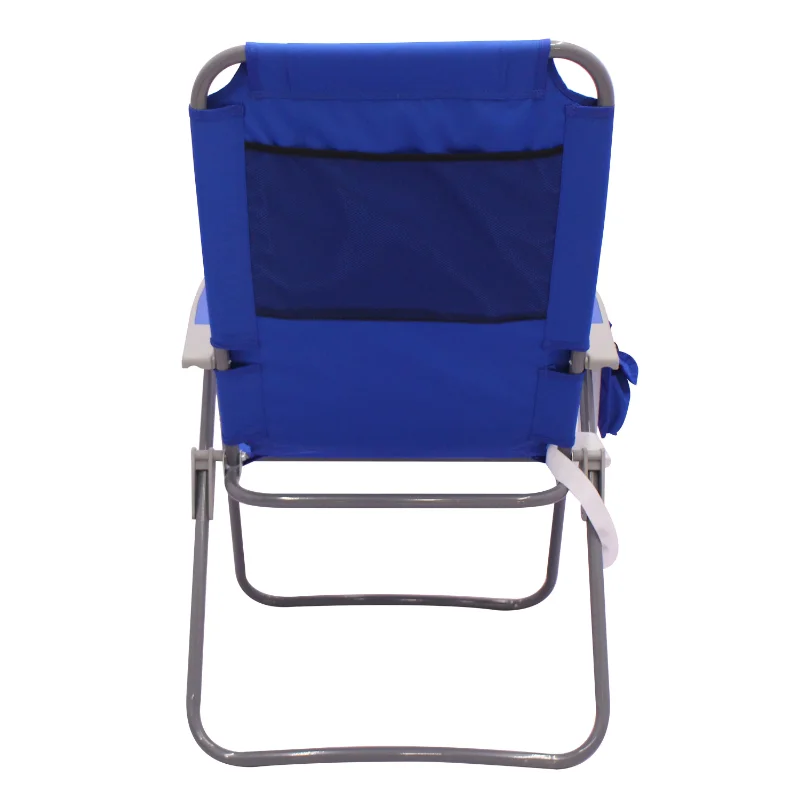 2-Pack מעמודי התווך שכיבה 4. מיקום Oversize החוף הכיסא, כחול