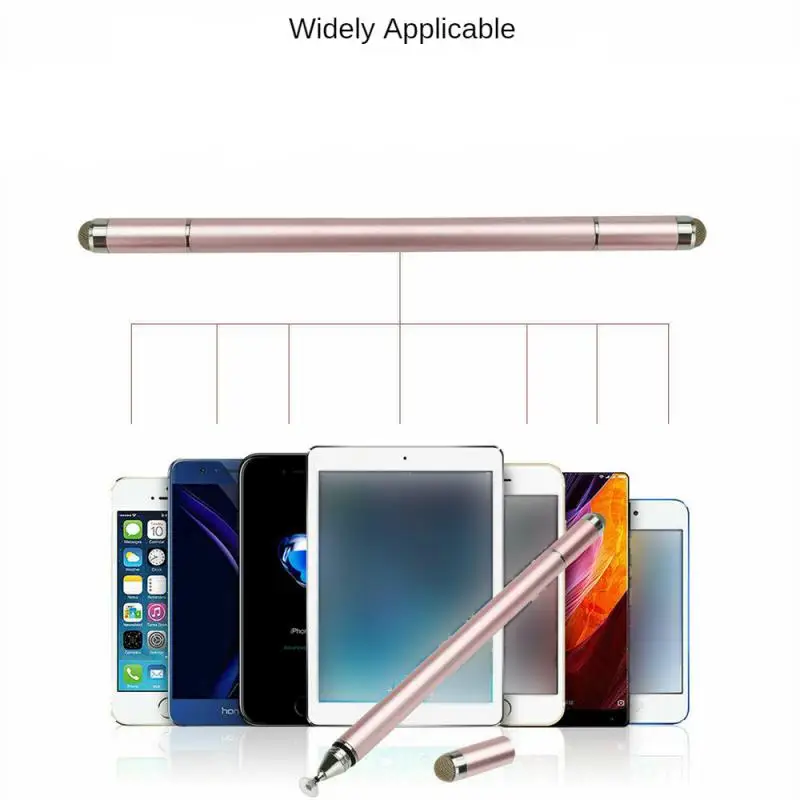 2 ב-1 עט לטלפון סלולארי, מחשב לוח מגע קיבולי העיפרון עבור iPhone סמסונג Huawei Xiaomi טלפון נייד ציור המסך עיפרון