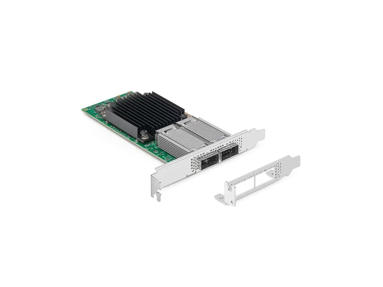 NVIDIA מלאנוקס MCX516A-CCAT ConnectX-5 EN כרטיס ממשק רשת 100GbE כפול יציאה QSFP28, PCIe3.0 x16, גבוה הסוגר