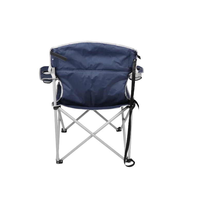 Ozark שביל גדול וגבוה הכיסא עם מחזיקי גביע, כחול חוצות כיסאות קמפינג כיסא מתקפל ריהוט גן