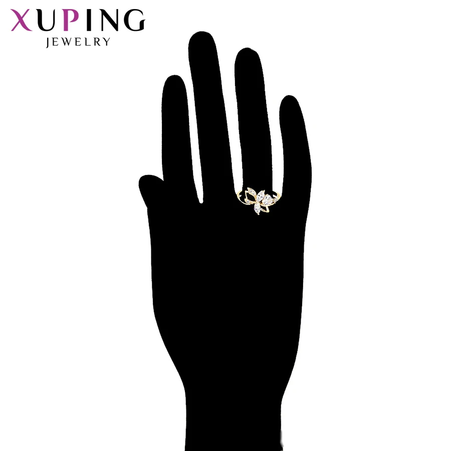 Xuping אופנה אלגנטית אור זהב צהוב-צבע תכשיטים מגדיר עבור נשים אופי המסיבה מתנה 65251