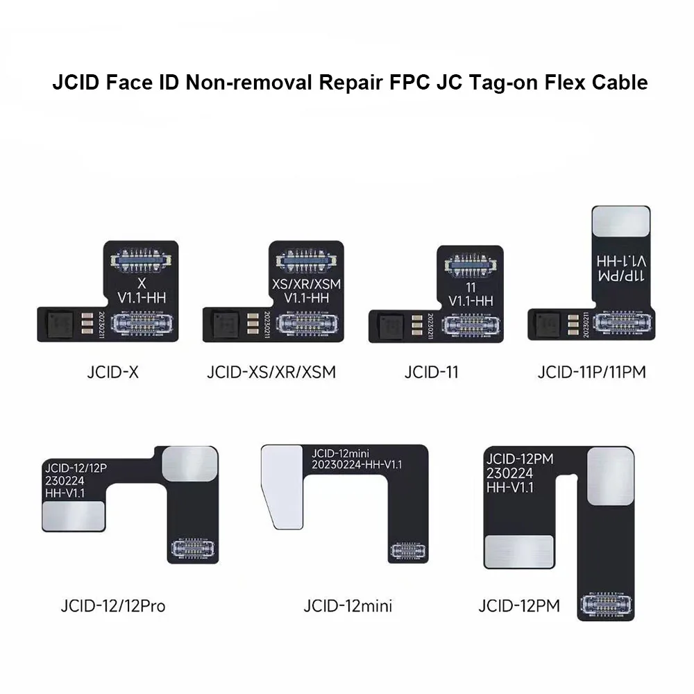 ג ' יי-סי V1SE גרסת WiFi מתכנת השדרוג החדש עבור iPhone X-14 Pro מקס הפנים ID תיקון אי-הסרת ללא הלחמה נקודה מקרן כלים