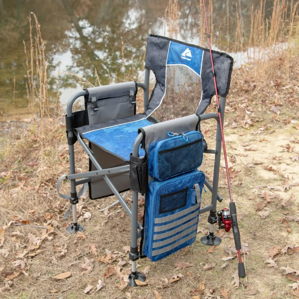 קמפינג מנהל דיג הכיסא, כחול, למבוגרים