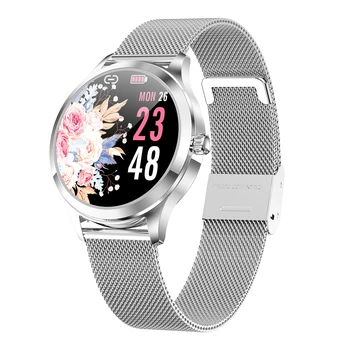 תשלום מנותק חכם שעון צמיד LW07 גבירותיי שעון חכם נשים DIY חיוג קצב לב צג לחץ דם כושר שעונים
