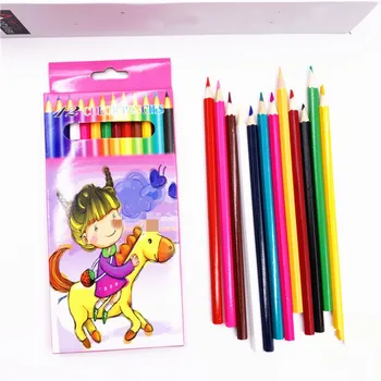 1 קופסת תלמיד ציור פסטל שעווה עפרון להגדיר אמנות מקצועית עץ עט הציור לאמן תלמיד גרפיטי צבעוניים עפרונות ילדים