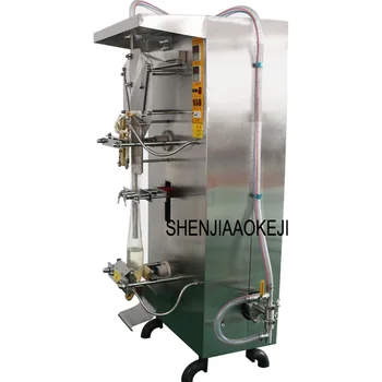 220V SJ-1000 נירוסטה מכונת האריזה נוזלי מים אוטומטיים סויה מכונת האריזה כמותית מזון איטום מכונת