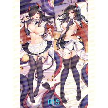 Azur ליין סקסי Dakimakura מחבק את גוף מלא מקרה כרית כיסוי מבד ריפוד התיק בבית מצעים עיצוב