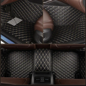 מכונית אישית שטיח הרצפה עבור מרצדס C Class AMG 2 דלתות 2015-2019 שנה אביזרי רכב פרטים בפנים השטיח