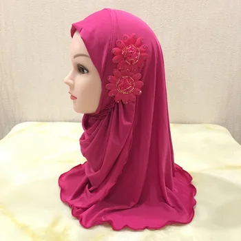 2 7 בנות חיג ' אב ערבסקה המוסלמים אופנה הראש עטוף מצנפת עוטף צעיף לנשים מגניב דק סעיף זה למנוע