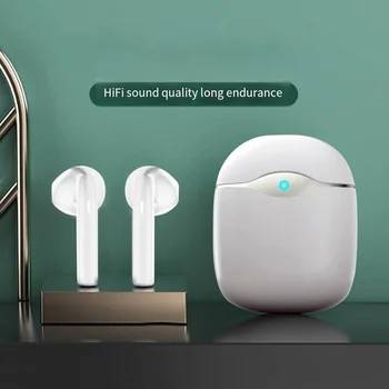 2023 חדש אוזניות Bluetooth M18 TWS Macaron אוזניות חצי-in-ear סוג מגיע עם משלו טעינה מפרץ Wireless Bluetooth Headset