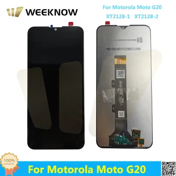 עבור Motorola Moto G20 תצוגת LCD מסך הרכבה, החלפה שחור על XT2128-1 XT2128-2+כלי חינם