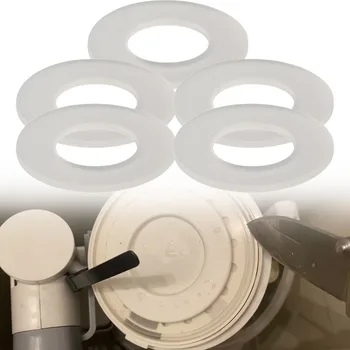 5pcs ניקוז טבעת איטום סיליקון אנטי-דליפה חותם מכונת כביסה כיור כיור לצוץ Plug כובע אטם החלפת אסלה מיכל חלק