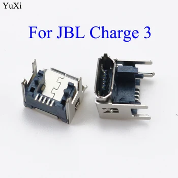 YuXi תחליף JBL Charge 3 Bluetooth רמקול USB מחבר מזח מיקרו USB לטעינה יציאת שקע תקע חשמל רציף