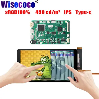 ברירת המחדל של מצב נוף 5.5 אינץ 1920x1080 Touch תצוגת LCD המשחקים PS4 הטלוויזיה Box Pi פטל Linux מסך LCD USB-C Type-C נמל