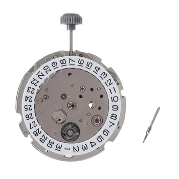 על Miyota 8215 התנועה 21 תכשיטים אוטומטיים מכאני הגדרת התאריך דיוק גבוהה תנועת השעון אביזרים