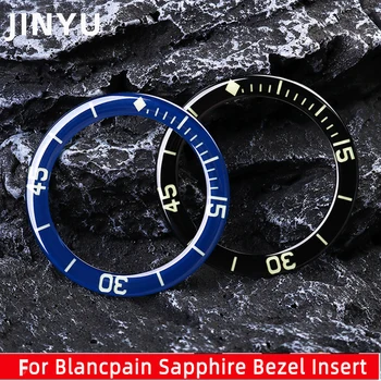 ספיר לוח להוסיף על Blancpain 5000 5015 Mens להחליף אביזרים פני שעון שעון לוח מוסיף 42.7 מ 