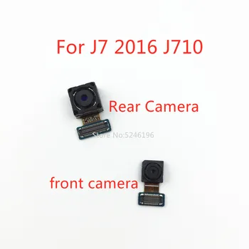 1pcs המקורי גדול העיקרי מצלמה אחורית מצלמה קדמית מודול להגמיש כבלים עבור Samsung Galaxy J-7 2016 J710 J710F J710FN להחליף את החלק
