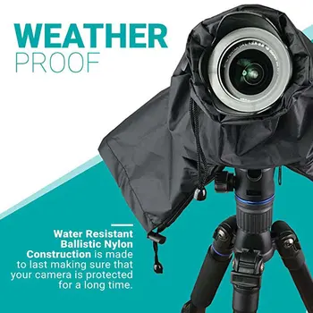 חדש חיצוני אטים לגשם מכסה DSLR עדשת טלה מגיני המצלמה כיסוי גשם Dustproof המצלמה הגשם.