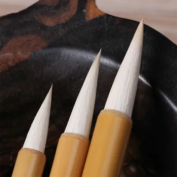 ענן מסורתי הקליגרפיה הסינית מברשת עט רך צמר שיער כותב מברשות ציור סיני מסורתי תרגול נוף