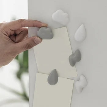 מגנטים ענן טיפת גשם ברקים יצירתי מגנט על המקרר הודעה מדבקה מגנס משק הבית עיצוב