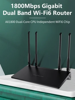 Z2101AX Wifi6 Openwrt נתב 1800Mbps רשת 256MB RAM-Gigabit LAN עבור 128 המכשיר 5.8 Ghz 2.4 Ghz MU-MIMO אנטנות Wifi 6 Roteador