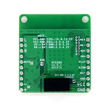 QCC3008 APTXLL Lossless מוסיקה Hifi Bluetooth 5.0 מקלט לוח TWS אודיו לרכב Bluetooth מקלט לוח(בידוד DC 12V)