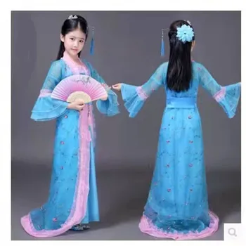 ילדים העתיקה תחפושת Hanfu לילדים לרקוד Custome סינית מסורתית Hanfu בגדי נסיכת ריקוד תלבושות