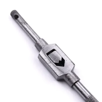 125mm זמן ישר ידית מתכת הקש ברגים עבור M2-M4 ברזים יישום רחב כללית דיוק הדרישה הקש & למות כלי ביד