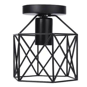 איכות גבוהה ברזל תליון אור וצל תקרה תעשייתי גיאומטריות החישוק אהיל המנורה עבור הסלון למרפסת המסעדה.