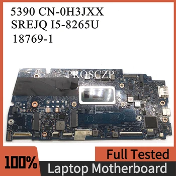 CN-0H3JXX 0H3JXX H3JXX Mainboard עבור DELL Lnspiron 5390 מחשב נייד לוח אם 18769-1 W/SREJQ I5-8265U CPU-8G-ראם 100% עובד טוב