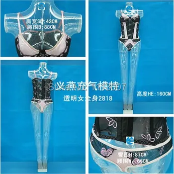 משלוח חינם!אופנה מתנפחים שקוף בובות בובה מתנפחת גוף מלא תוצרת סין