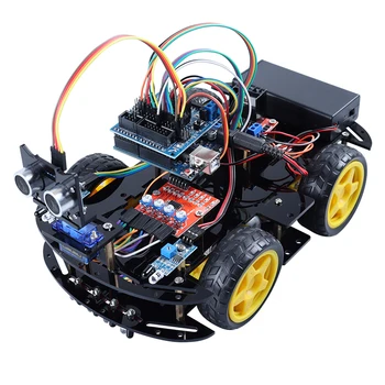 2022 חכם רובוט המכונית ערכת מעקב התחמקות ממכשולים חכם רובוט המכונית ערכת רובוטיקה, תכנות Starter Kit