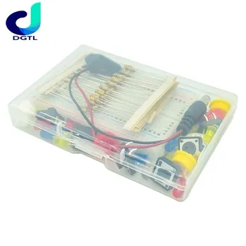 Starter Kit על UNO R3 מיני קרש חיתוך LED חוט מגשר על לחצן עבור arduino uno ערכת Diy