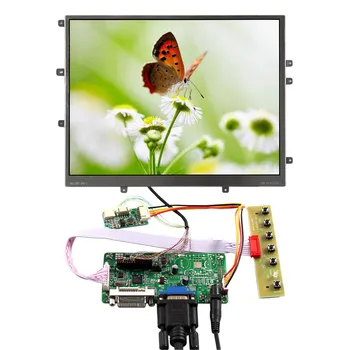 DVI VGA LCD בקר הלוח עם 9.7 אינץ LP097X01 1024×768 LCD Panel